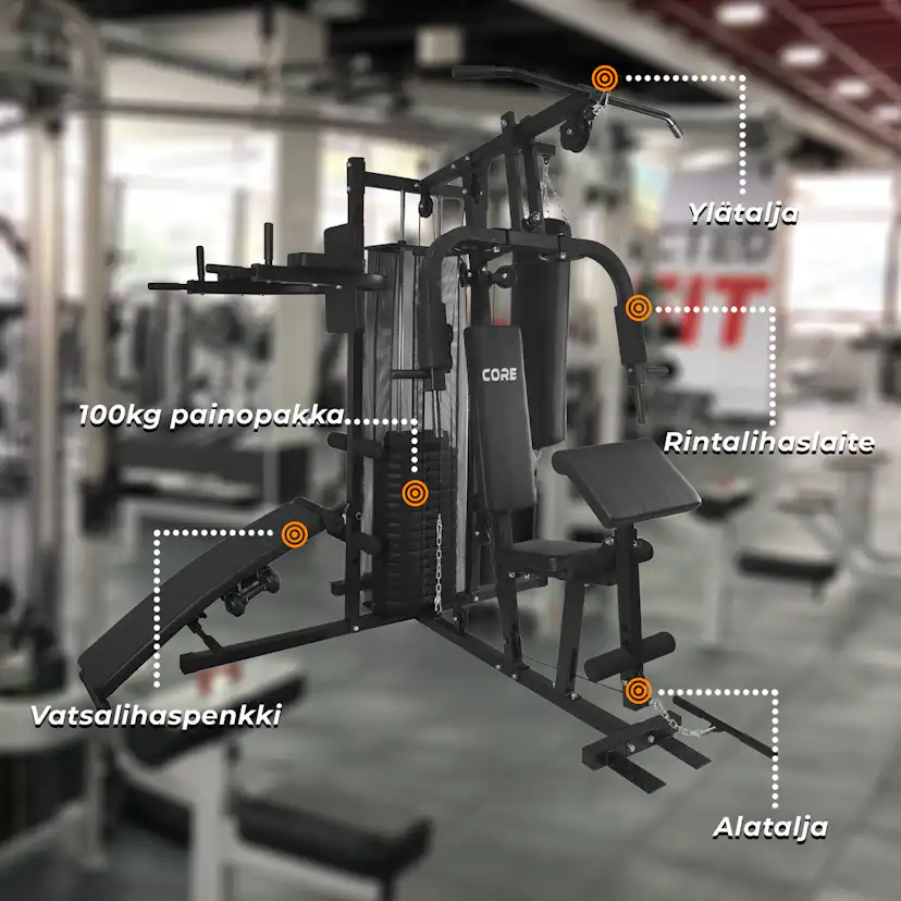 Hemmagym Core 100kg