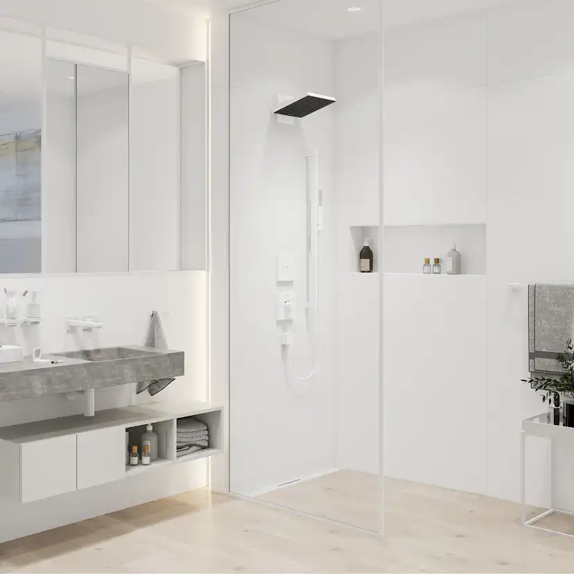 Pinnhanddusch Hansgrohe Pulsify E 100 1jet EcoSmart