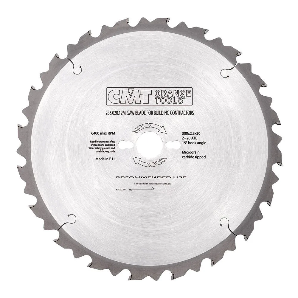 Byggsågklinga CMT Orange Tools WB