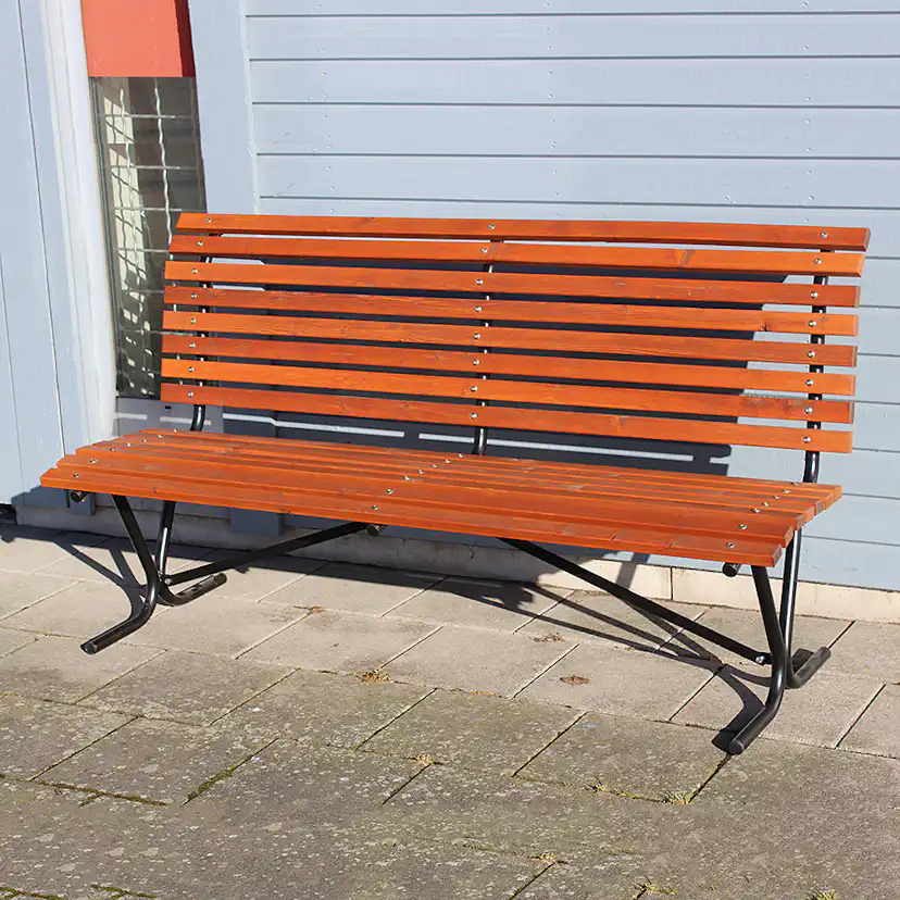Utesoffa Eden Wood Göteborg Trädgårdsbänk
