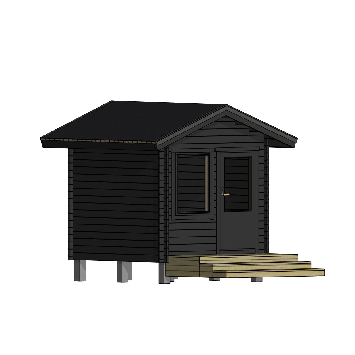 Friggebod LP Garden V-S (7m2)