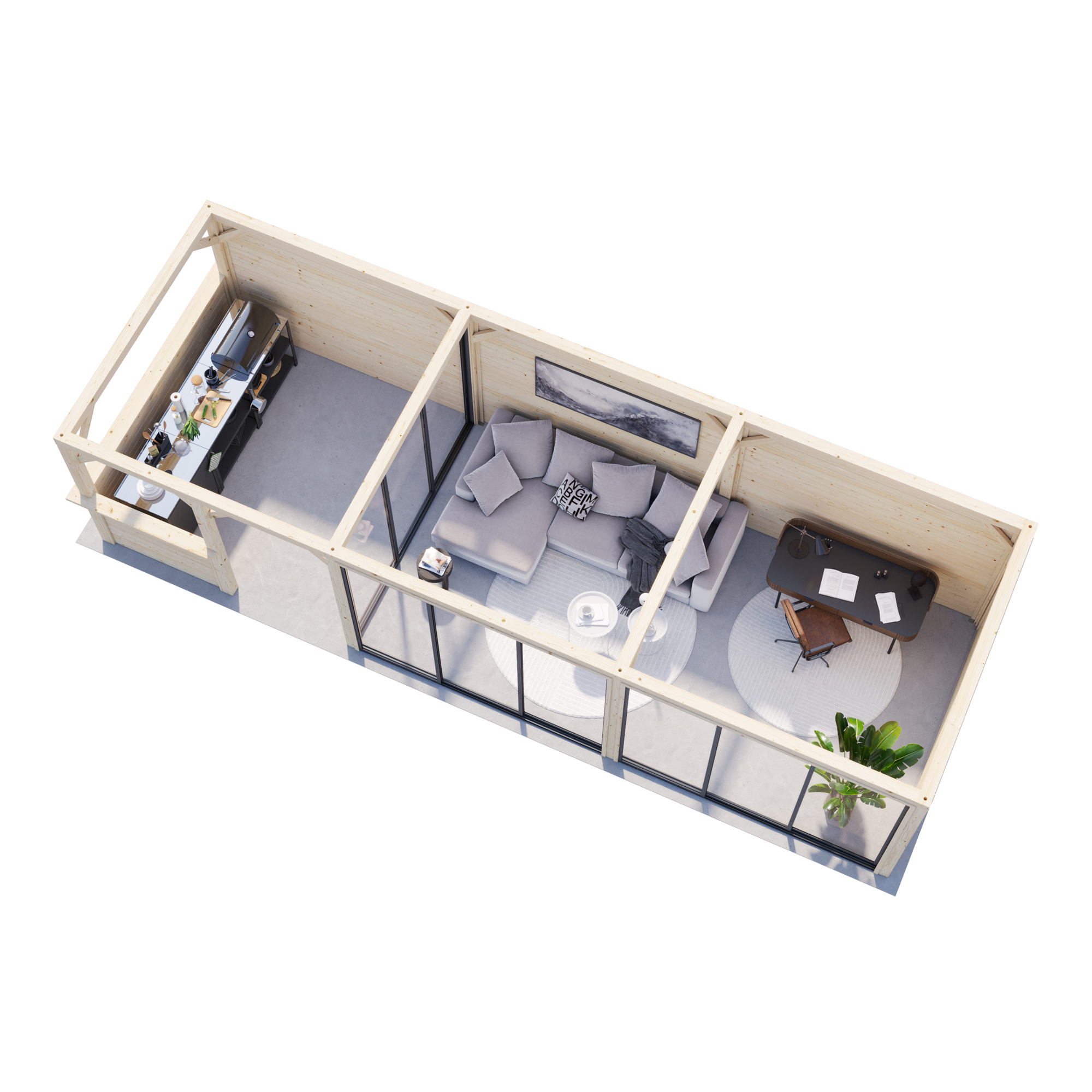 Uterum Palmako Lenna 24,9 m2 Set 419 Slide