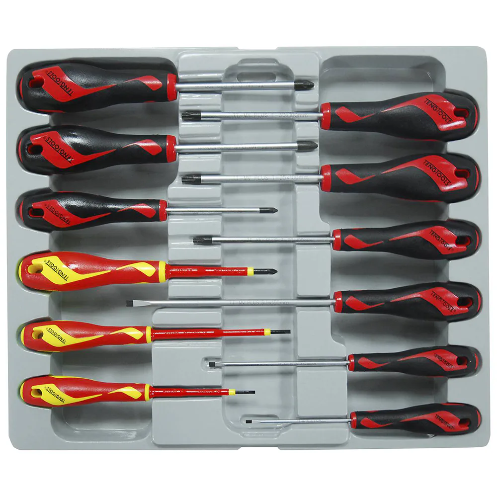 Skruvmejselsats Teng Tools 12-Delar MD912N1