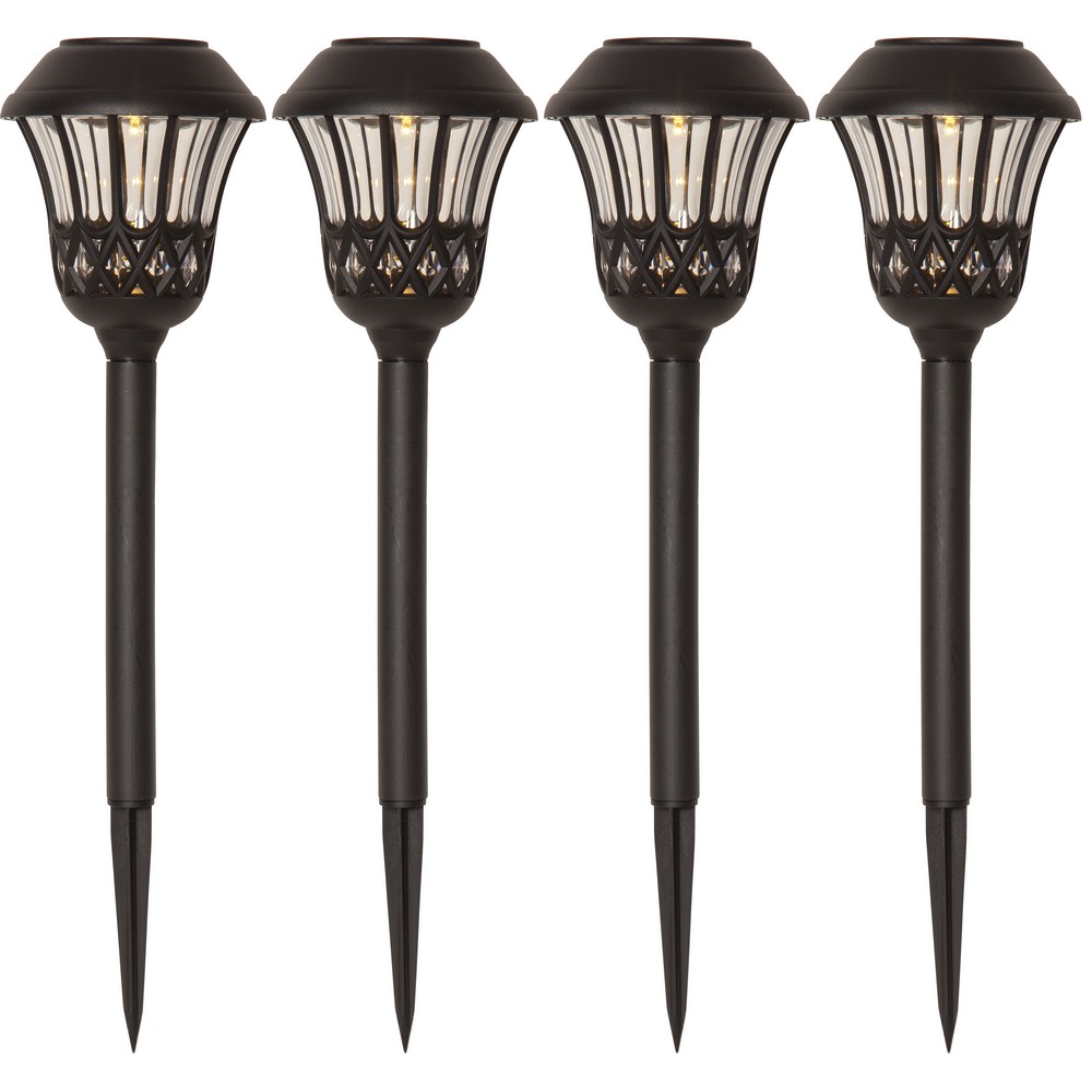 SolcellsPollare Star Trading 4pLaceGångBel