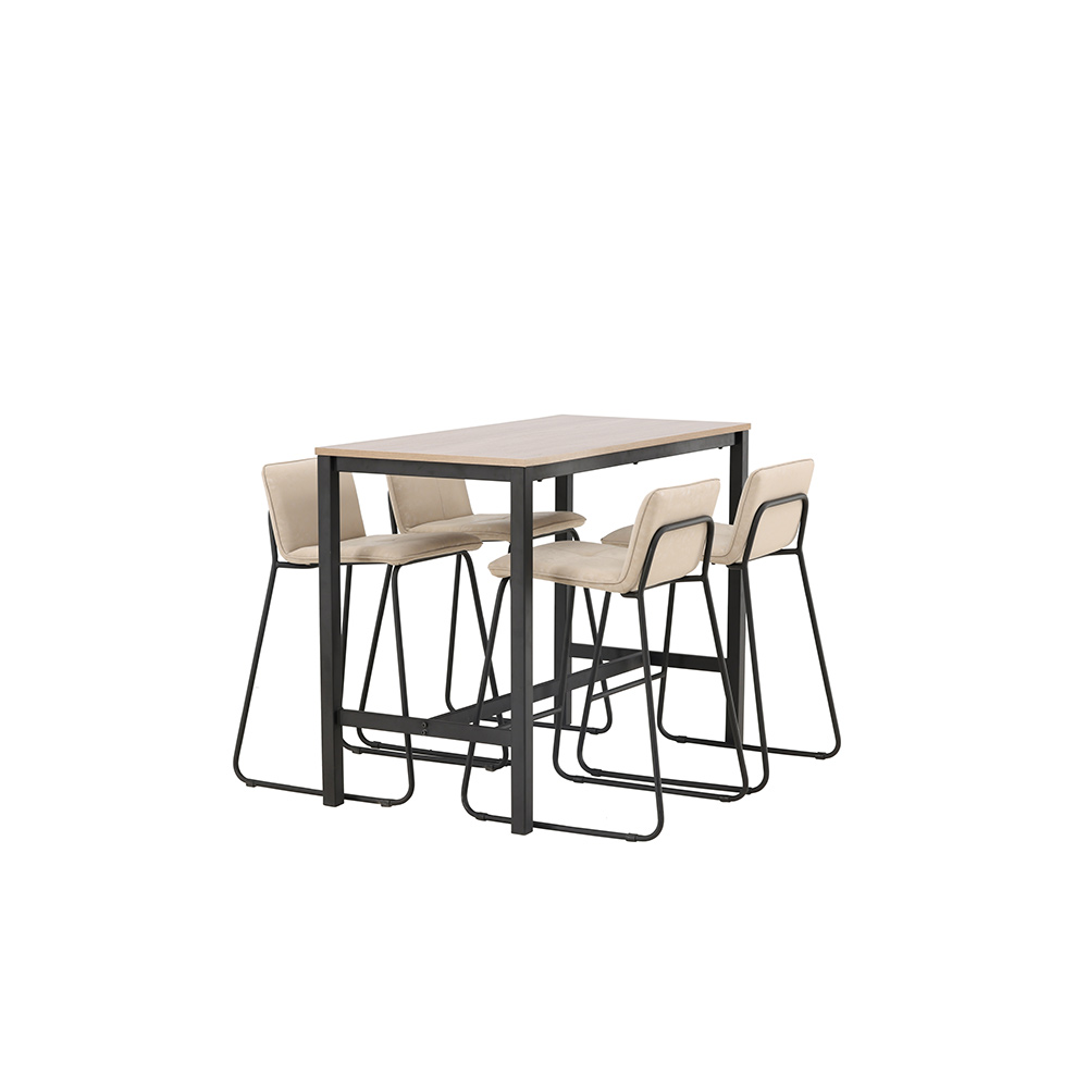 Matgrupp Venture Home Camden med 4 Bisbee Stolar