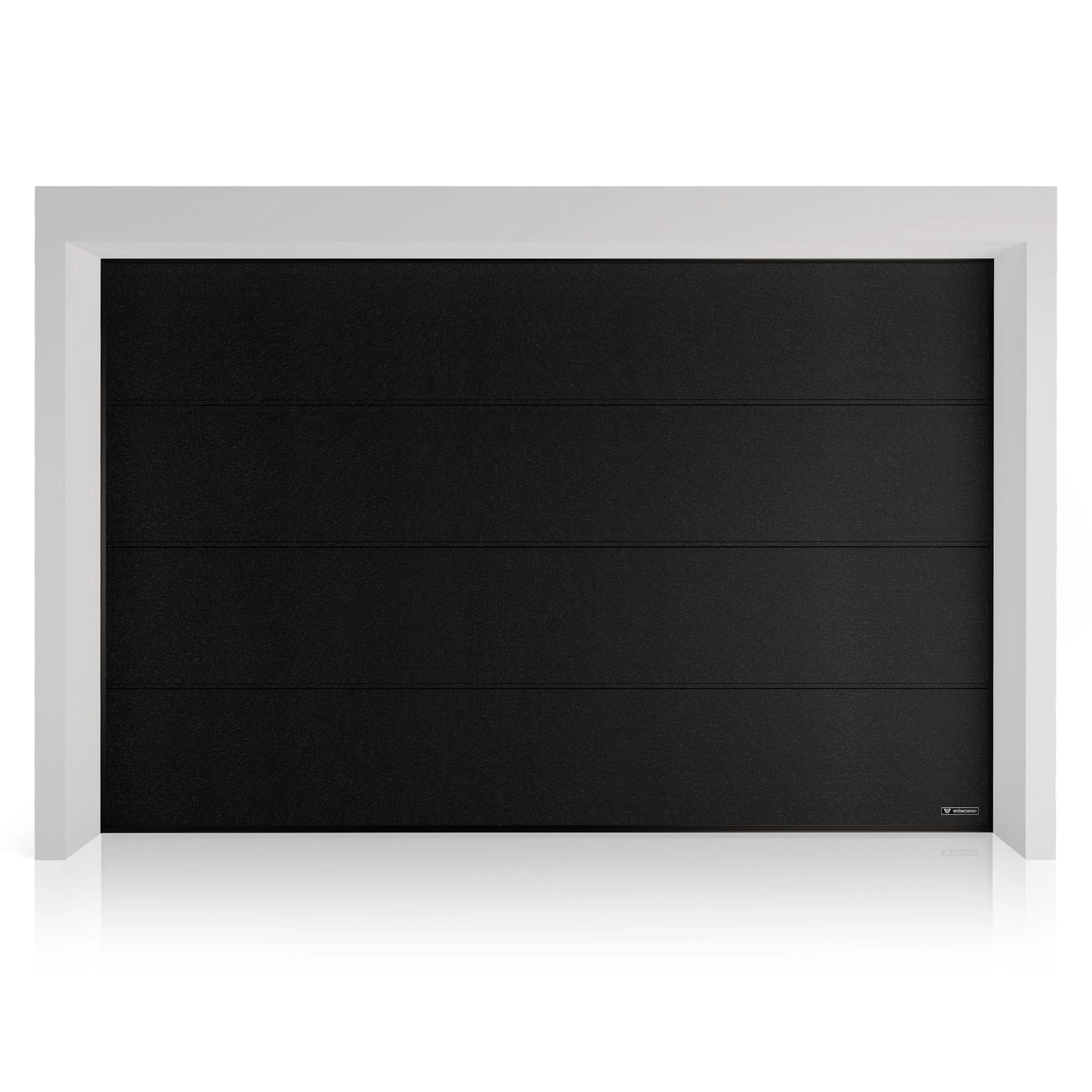 Garageport Nordic Home 300 x 212 cm Svart