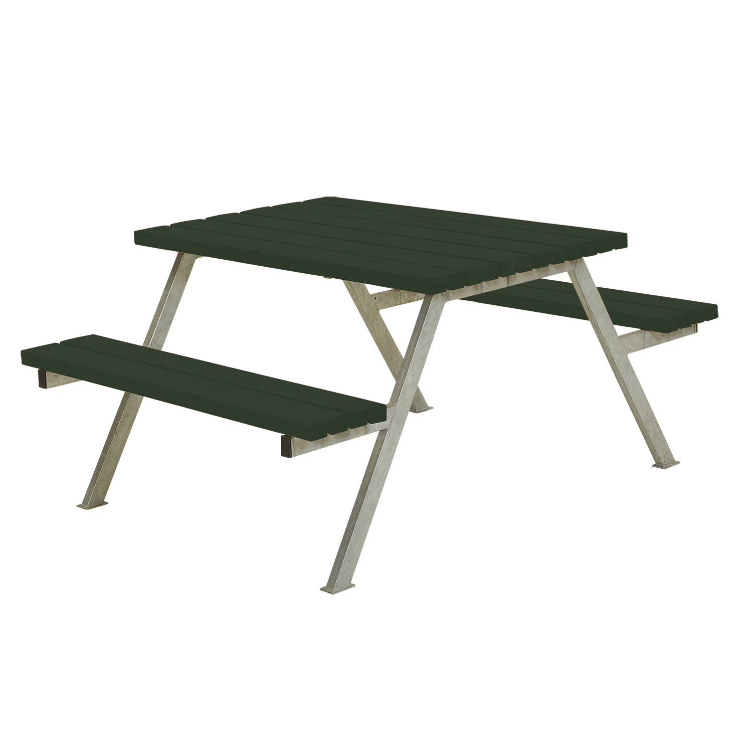 Picknickbord PLUS Alpha 118 cm Grön Utomhus