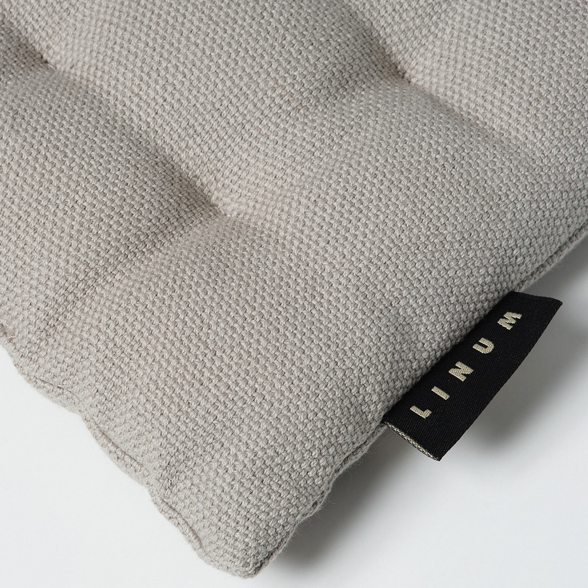 Stolsdyna Linum Pepper 40x40 cm