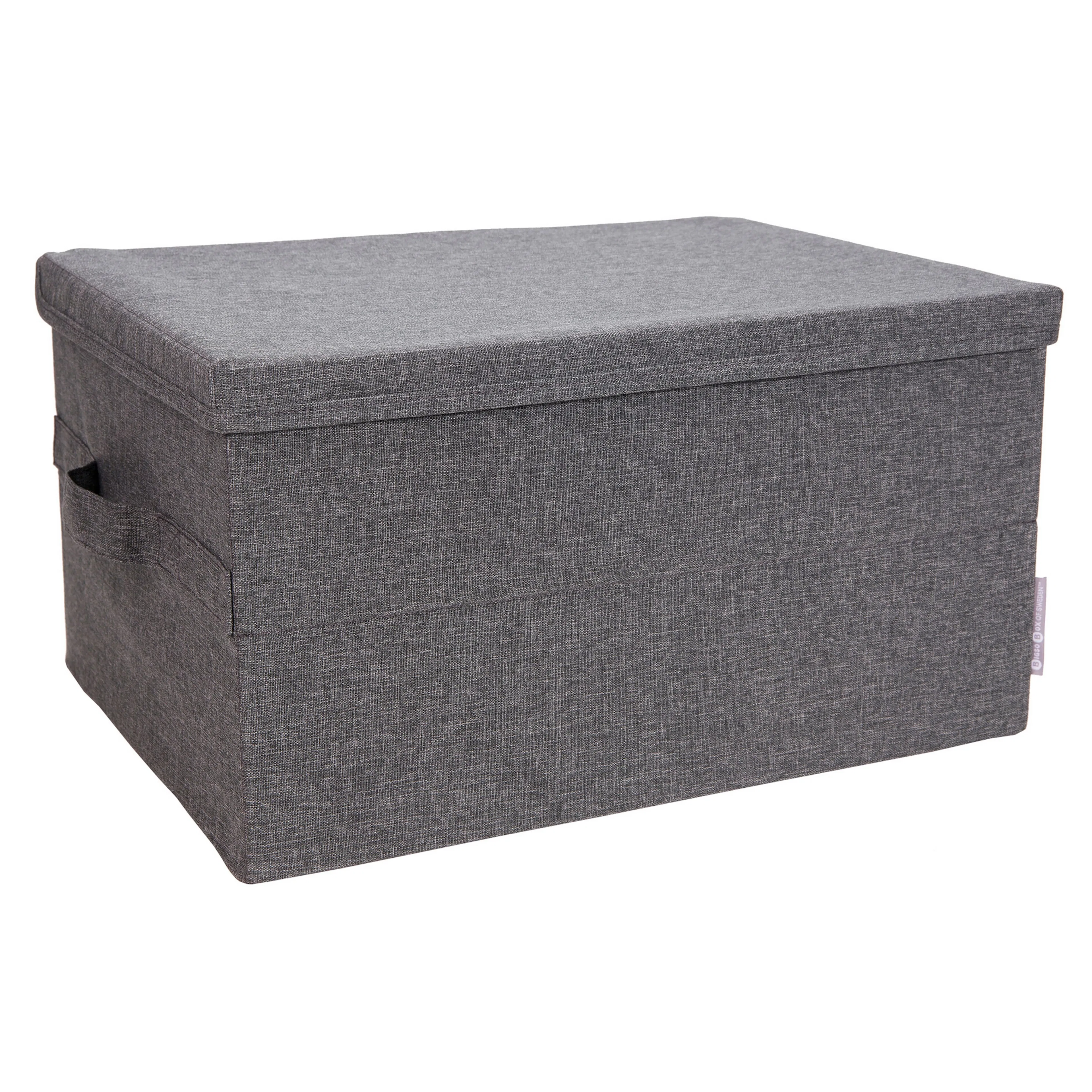 Box storage large grey Grå, Stor