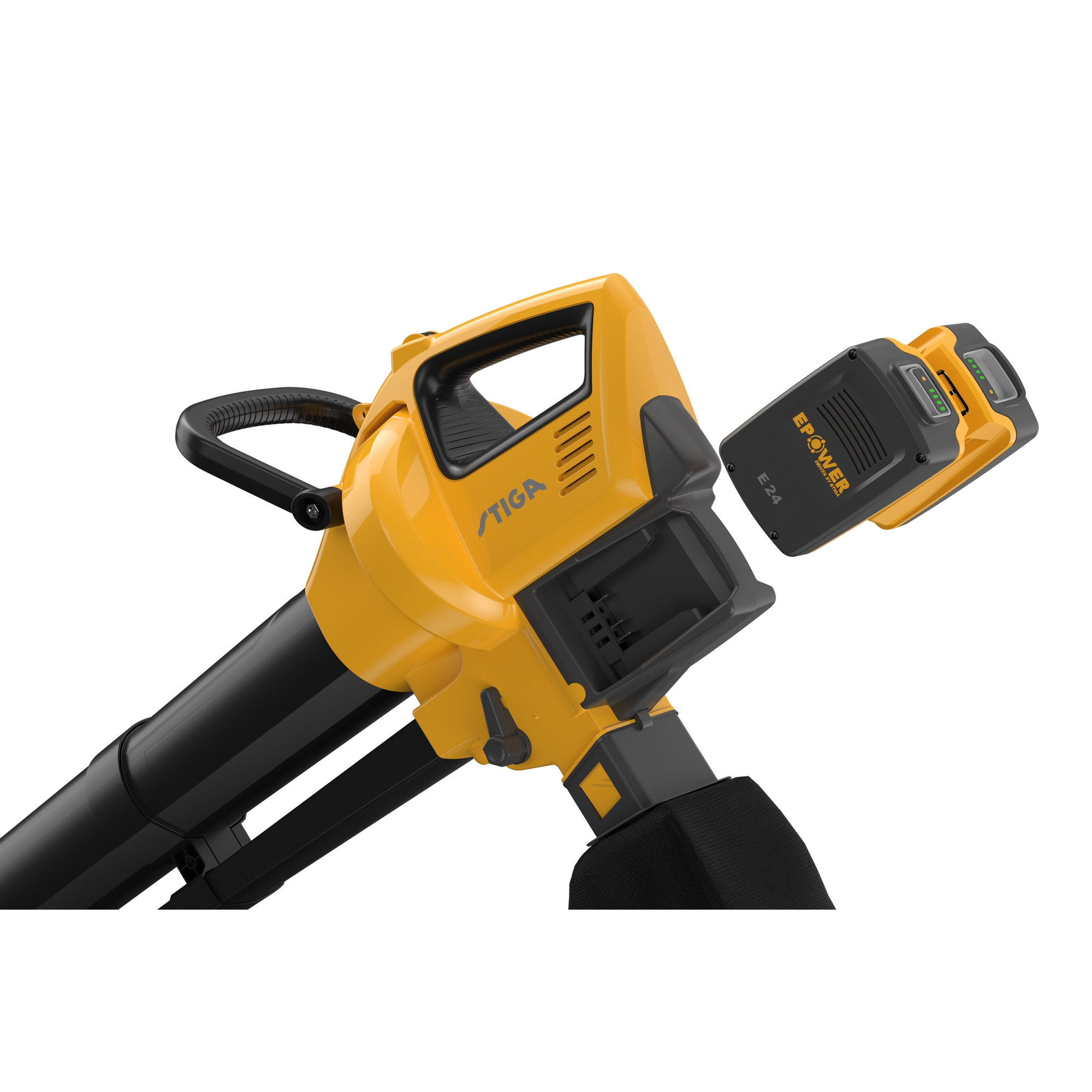 Lövblås STIGA VS 100 E Med Batteri & Laddare