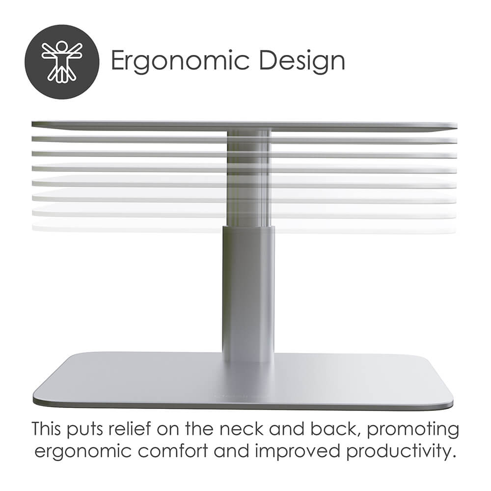 Laptopställ Desire2 Vertikalt Justerbart till Datorskärm