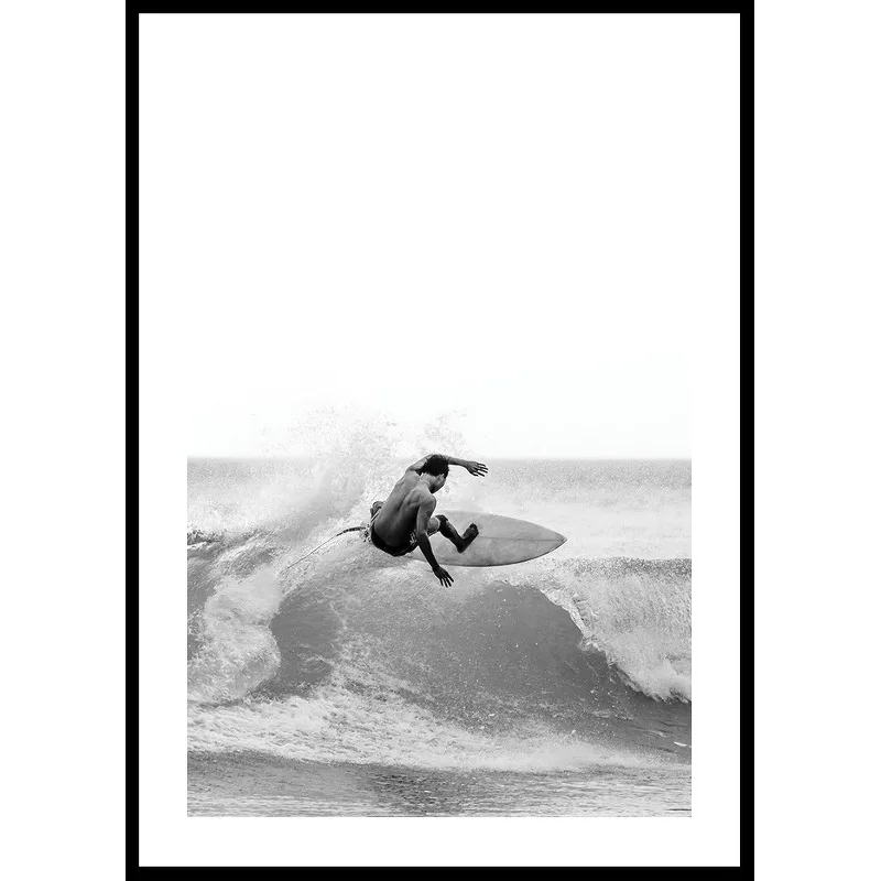 Surfer B&W 50x70 50x70 cm