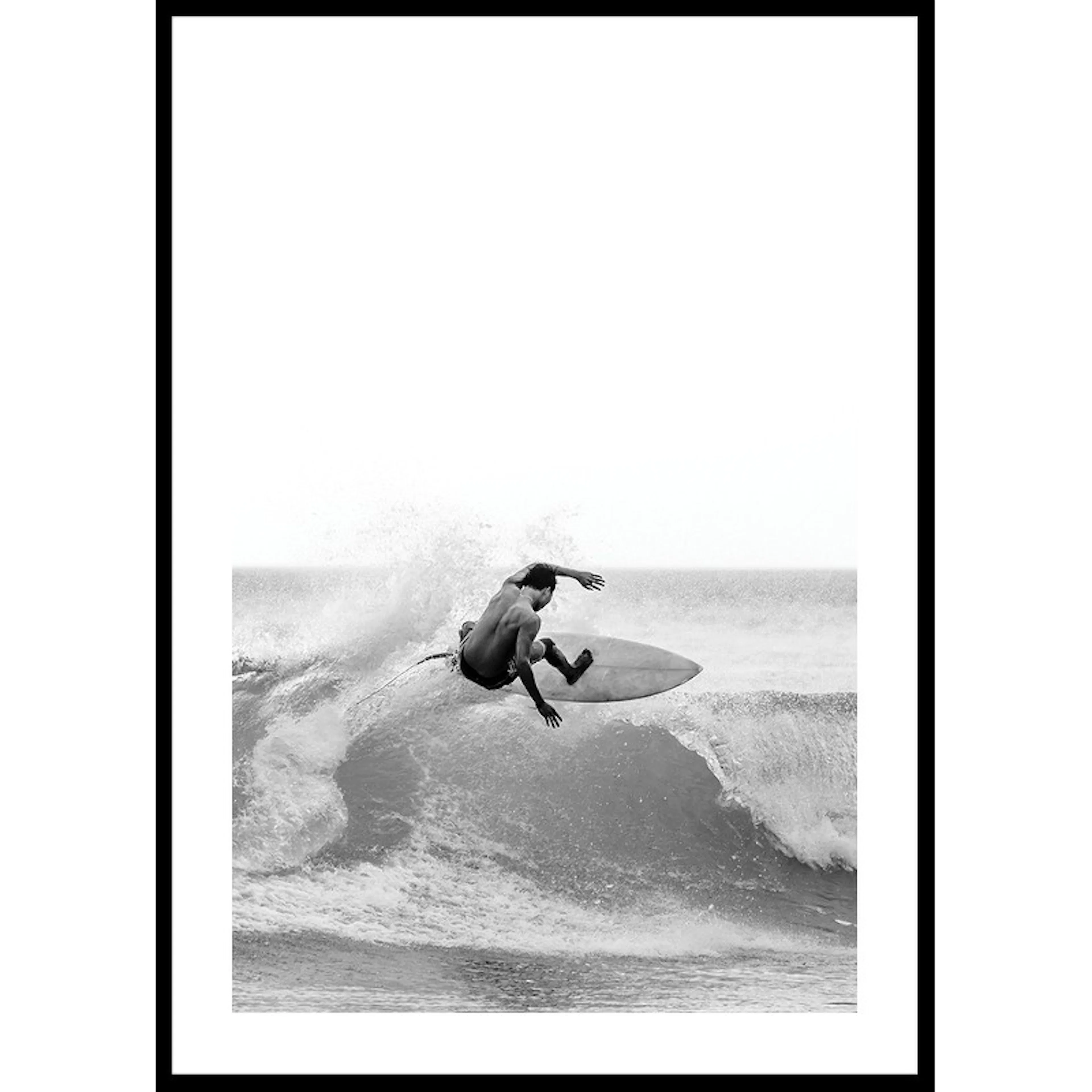 Surfer B&W 50x70 50x70 cm