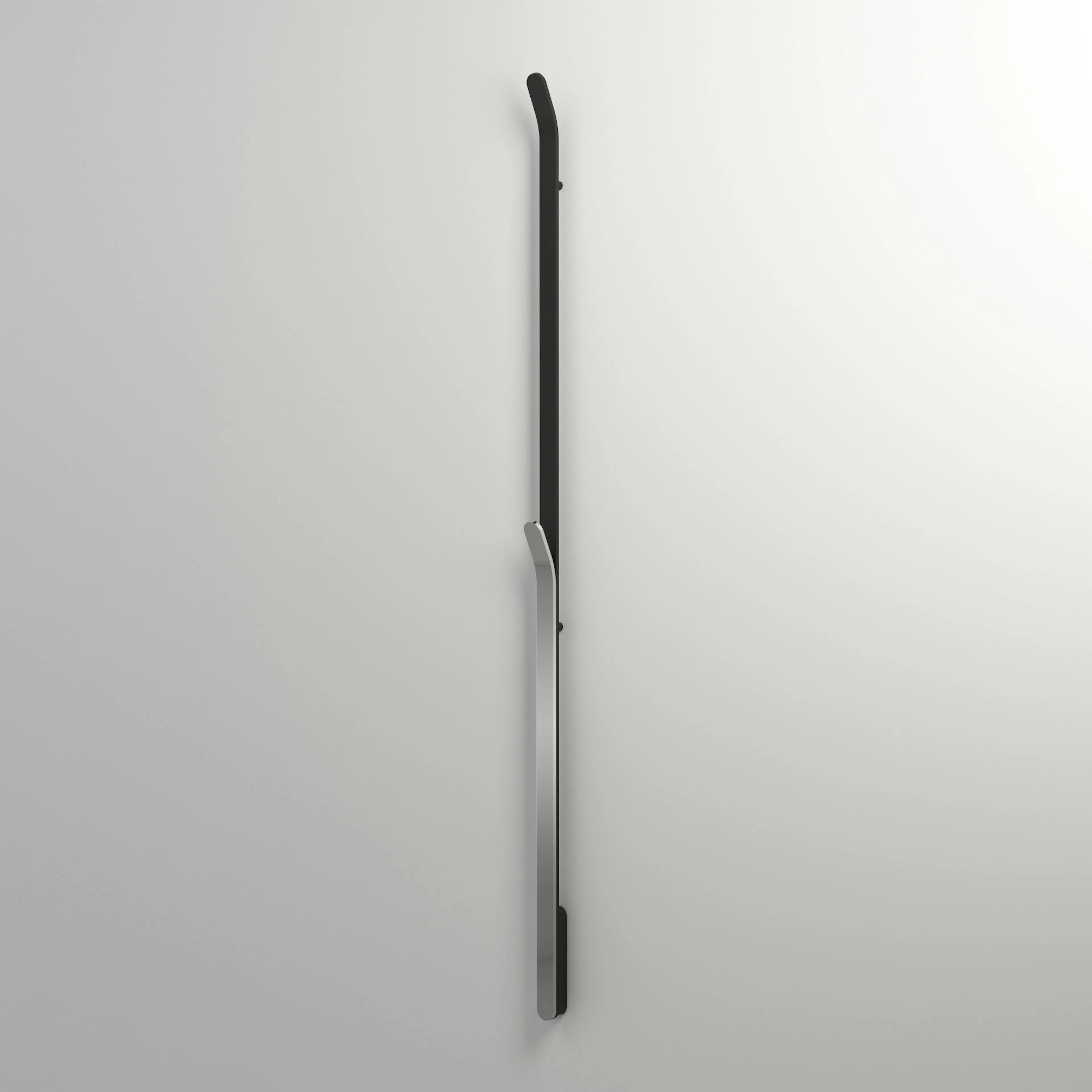 Svart/Blank Krom