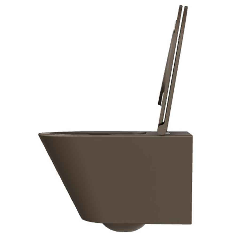 Forma Vägghängd Toalettstol, Cocoa