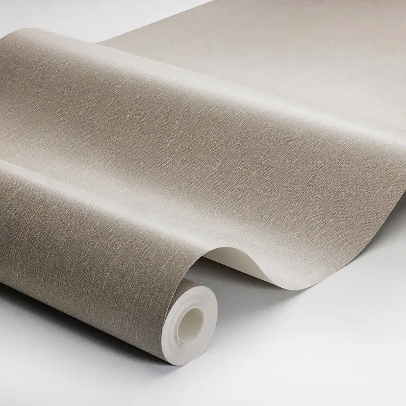 Tapet Boråstapeter Linen Vintage Wood 4316 EasyUp, Enfärgad Brun