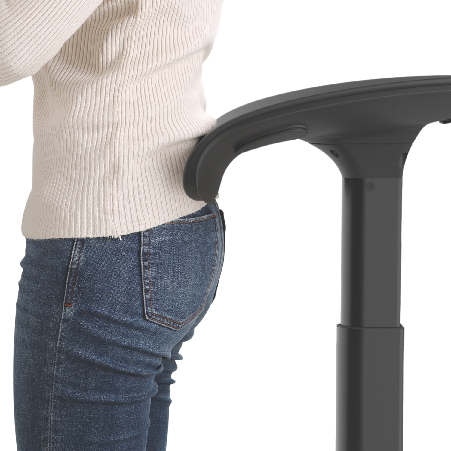 Ergonomisk Sitt-/ståstol LogiLink med Anti-trötthetsmatta