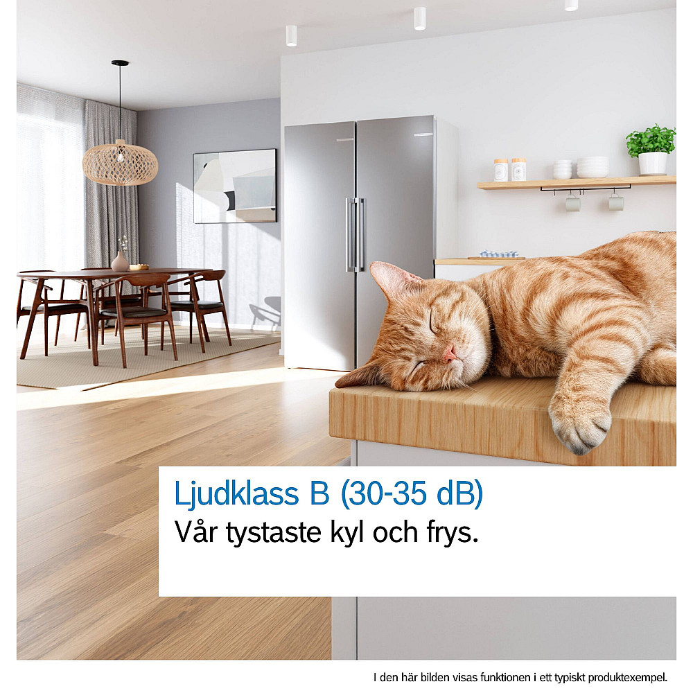 Fristående Kylskåp Bosch KSN36VWCG Series 4 Vit