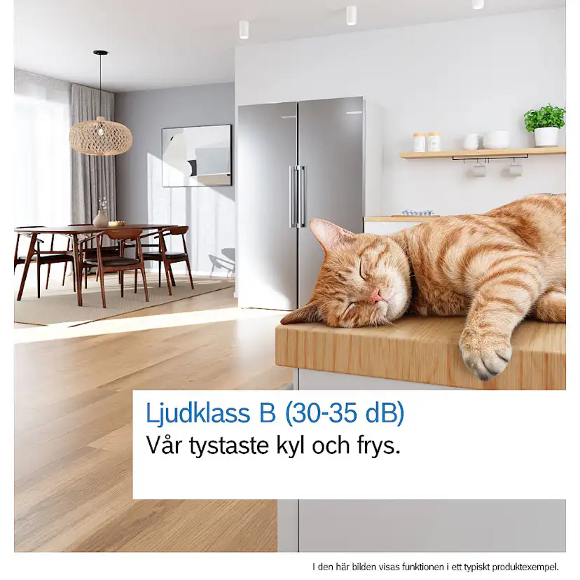 Fristående Kylskåp Bosch KSN36VWCG Series 4 Vit