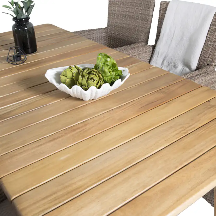 Matgrupp Venture Home Minnie 180 med 6 Milwa Matstolar