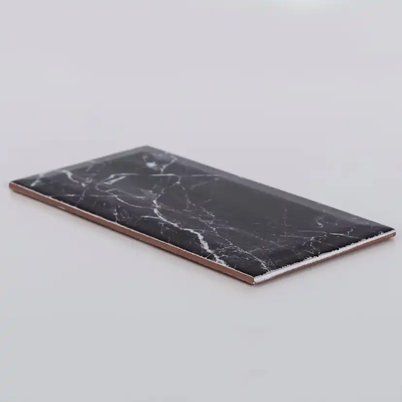 Kakel Tenfors Metro Marquina 10x20 cm