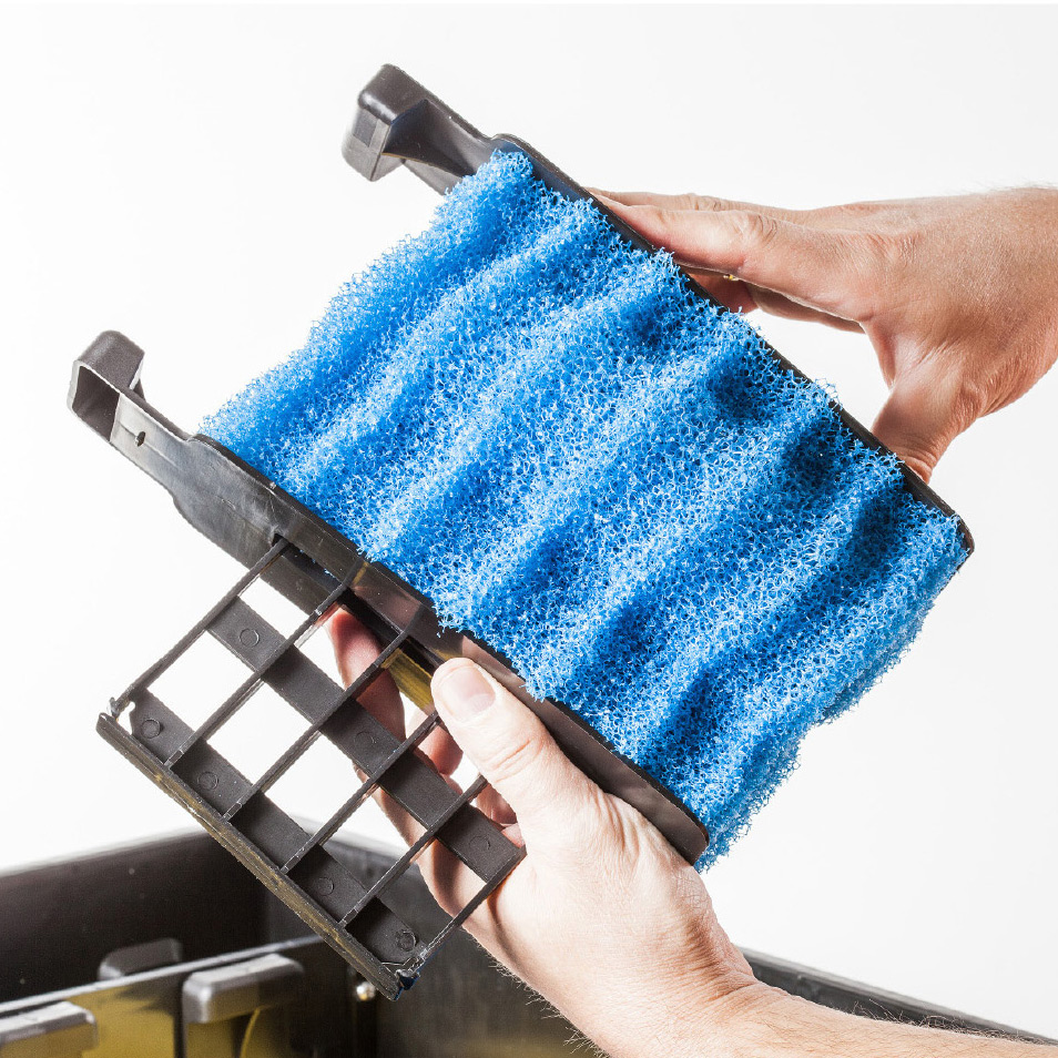 Gravitationsfilter Heissner Set 24 000 med Pump