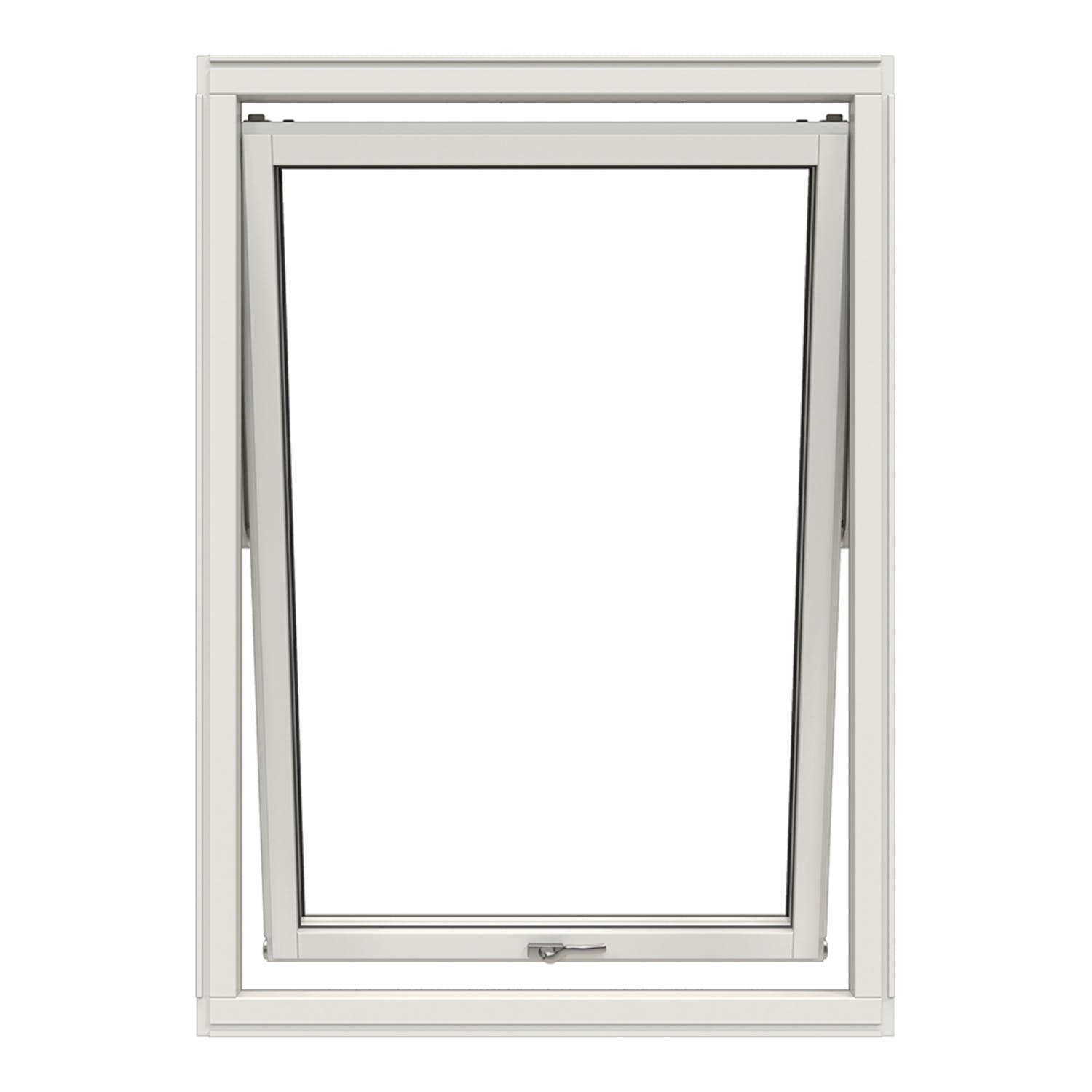 Vridfönster NorDan NTech 3-Glas Aluminium Lagerfört