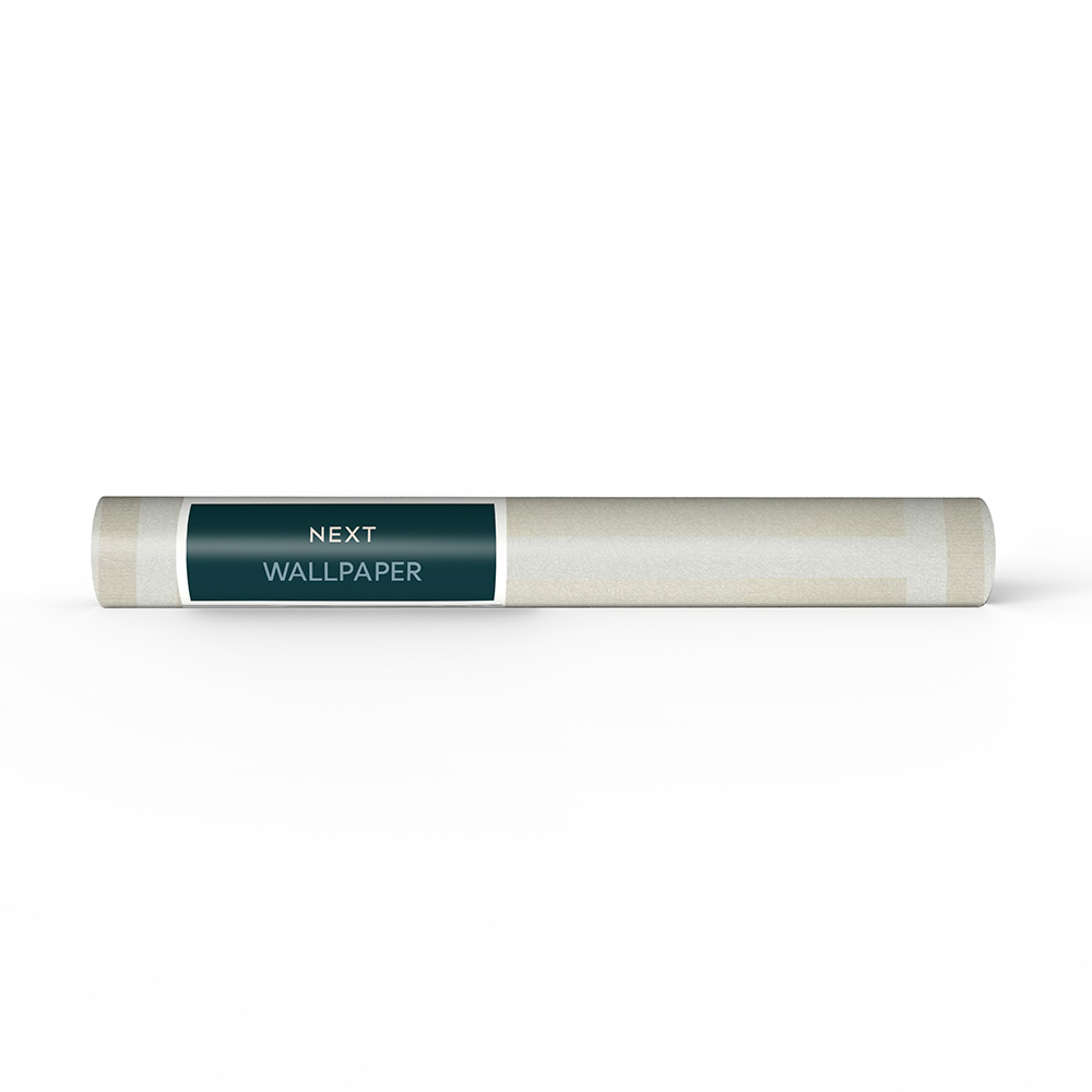 Tapet NEXT Metallic Greek Key Neutral