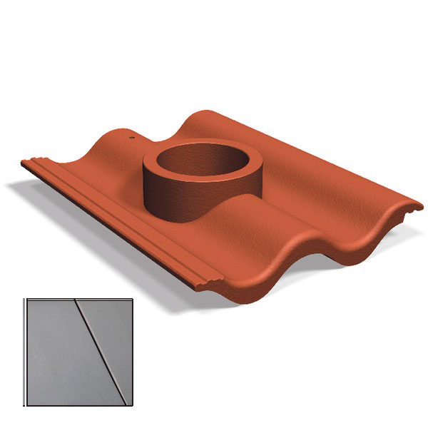 Betongdel för Genomföring Benders Palema Ytbehandlad