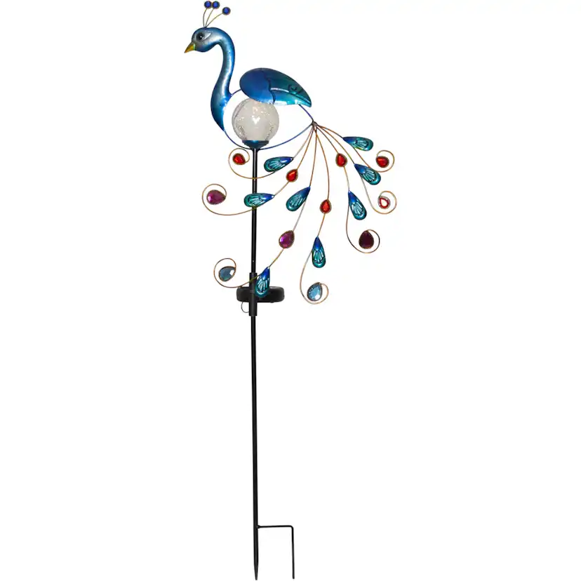 Solcellsdekoration Star Trading Peacock
