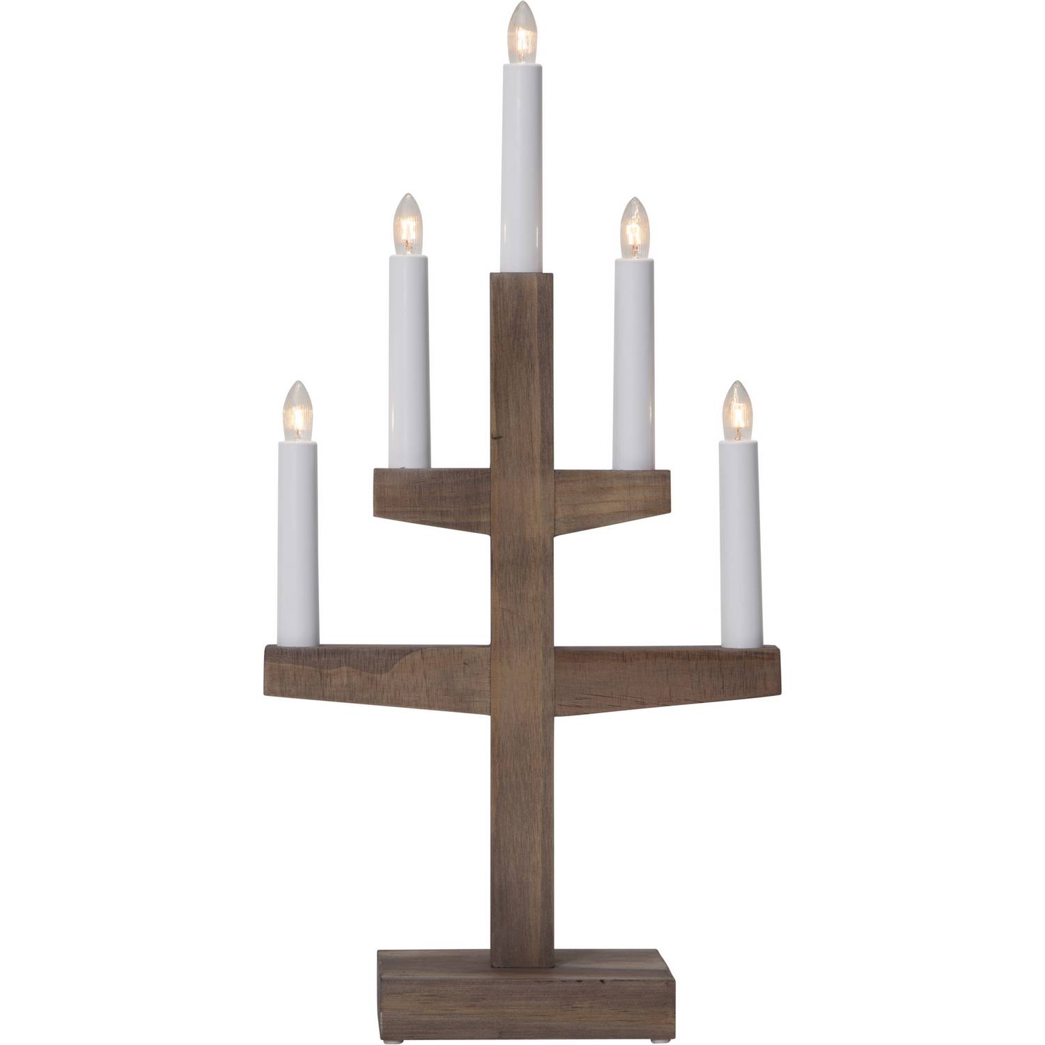 Adventsljusstake Star Trading Trapp 5 Ljus
