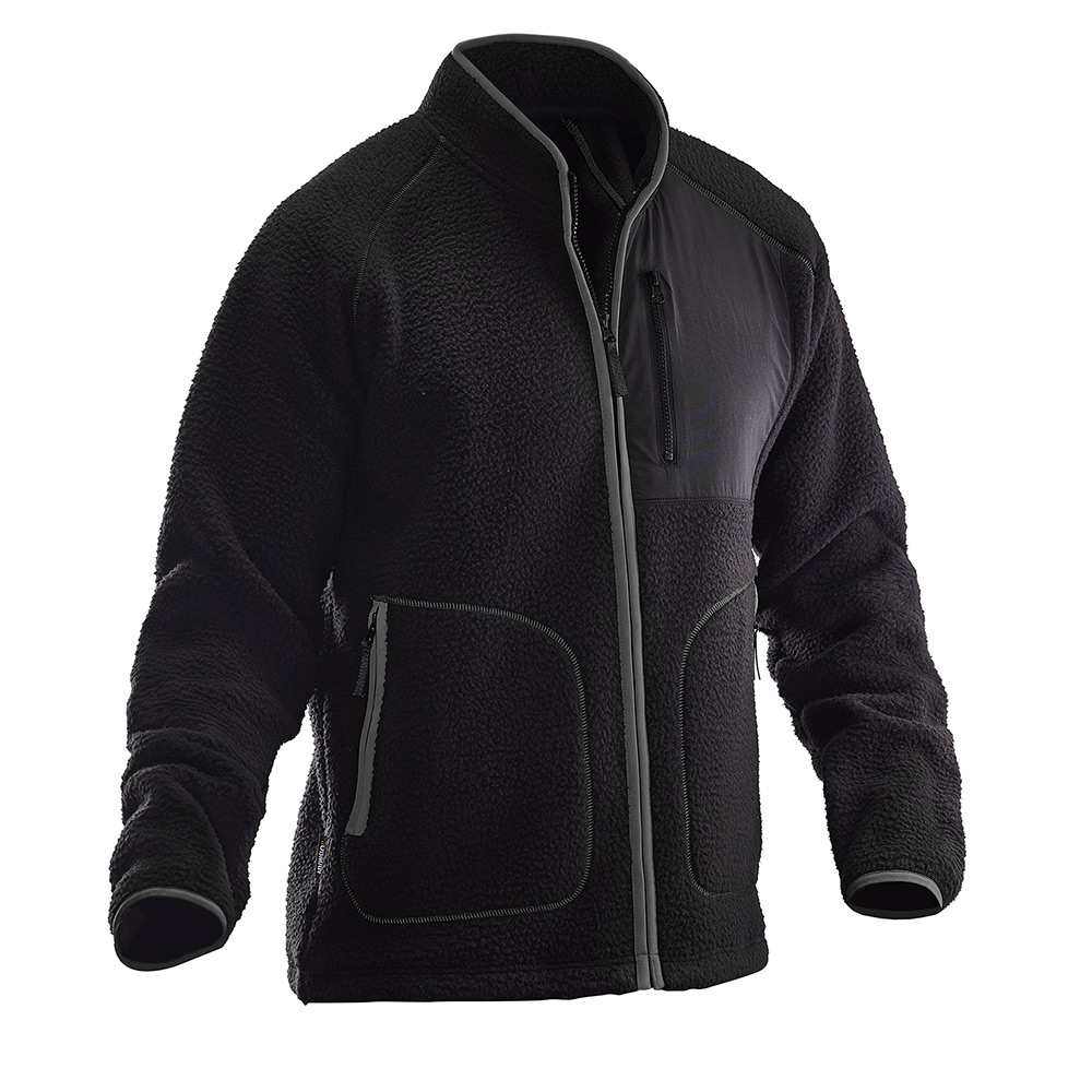 Pälsfiberjacka Svart XS Storlek: XS, Svart