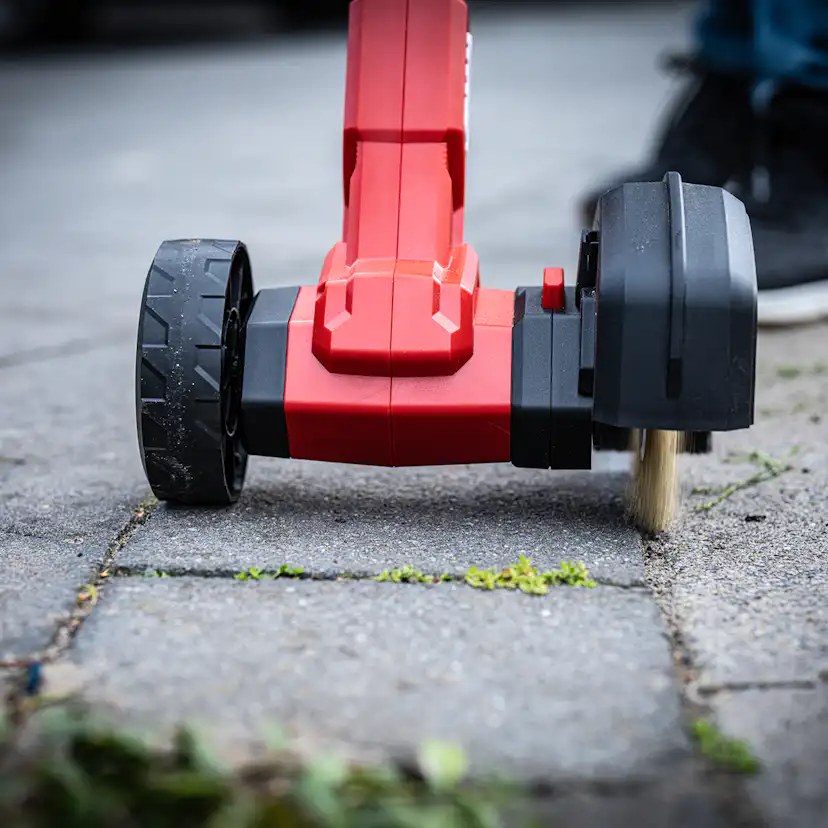 Ogräsborste SKIL 0661 AA Kolborstfri Batteridriven
