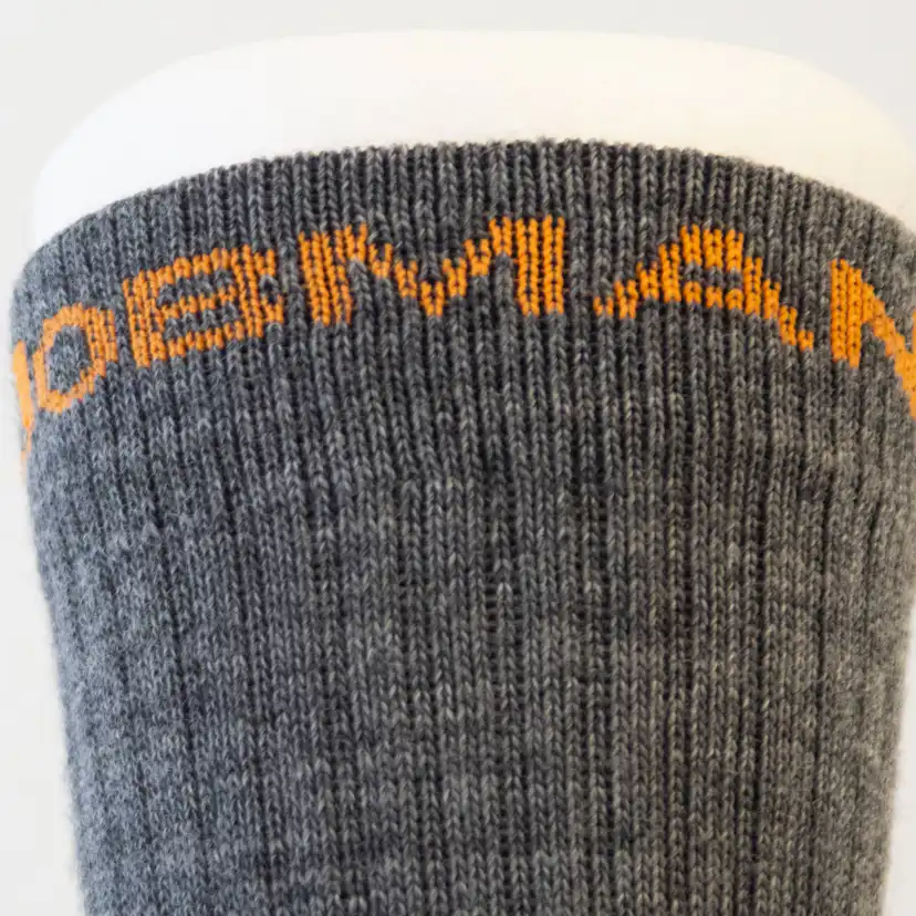 Merino Socka Tjock Mörkgrån/Sv 40-42 40-42