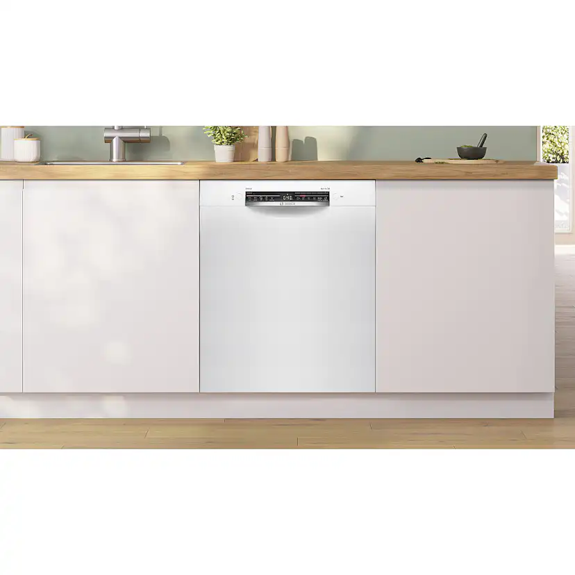 Underbyggd Diskmaskin BOSCH Serie 2 SMU2HVW02S Vit Home Connect