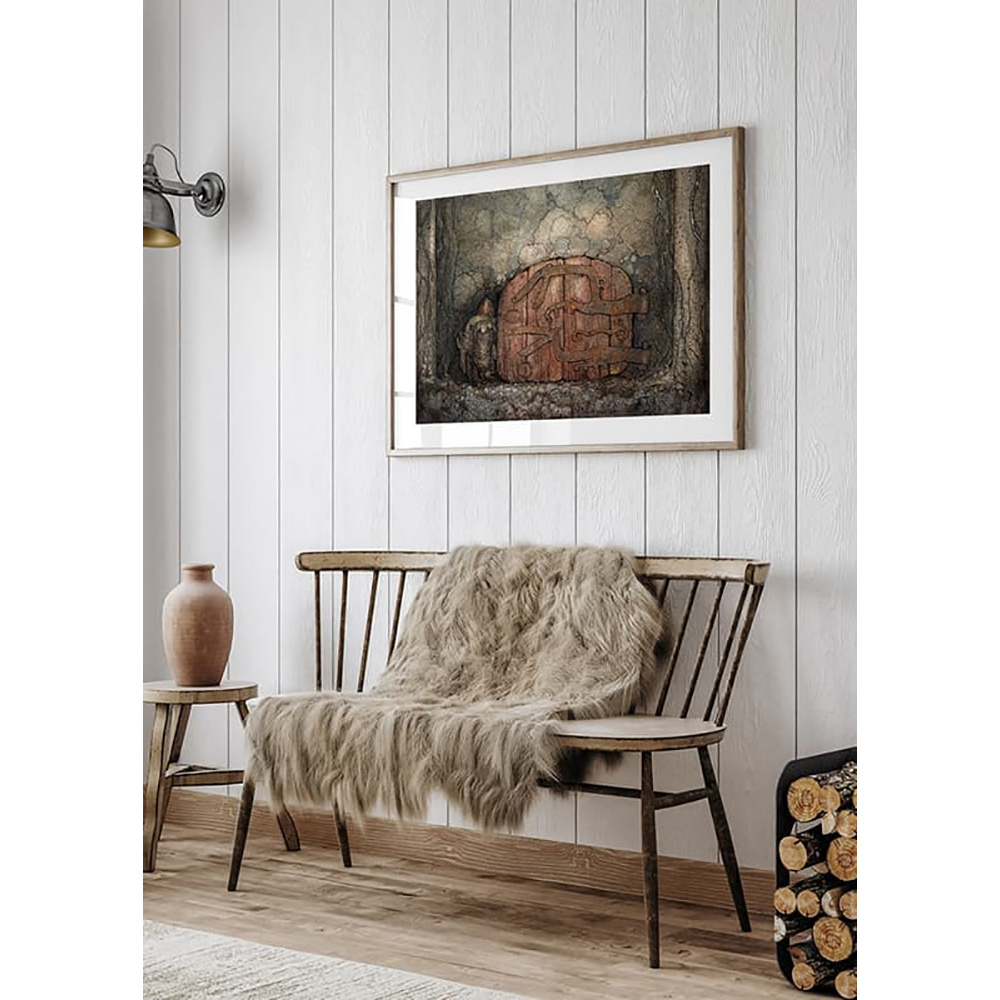 Poster Gallerix Bergaporten By John Bauer