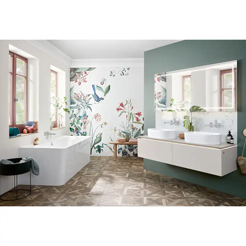 Badrumsspegel Villeroy & Boch Finion med Belysning