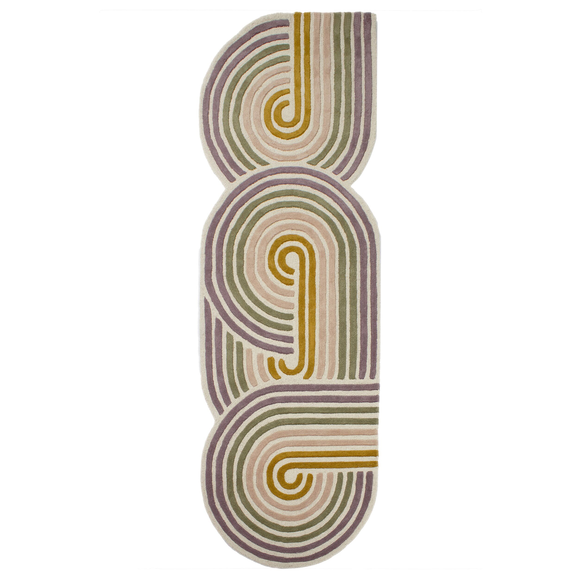 Gångmatta Flair Rugs Spiral Shaped Wool