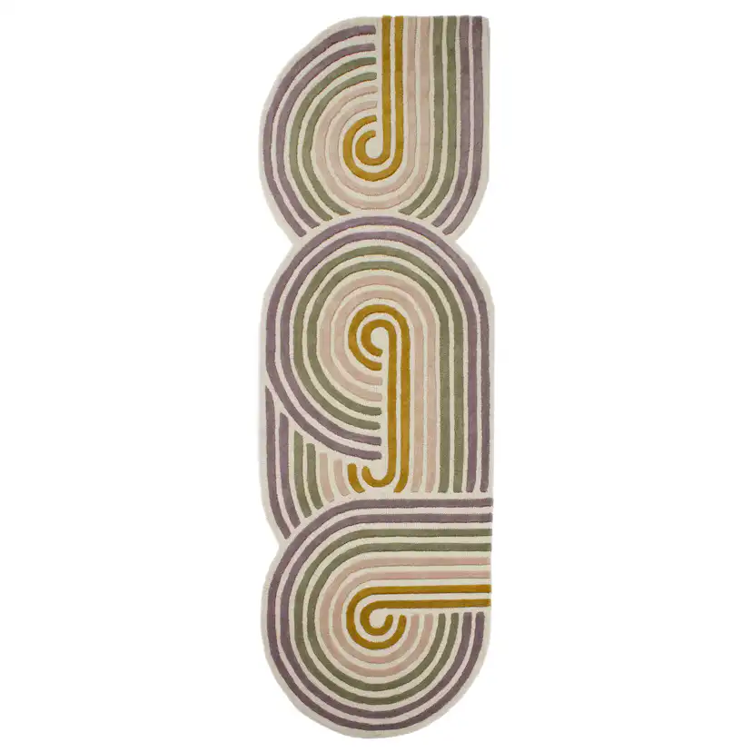 Gångmatta Flair Rugs Spiral Shaped Wool