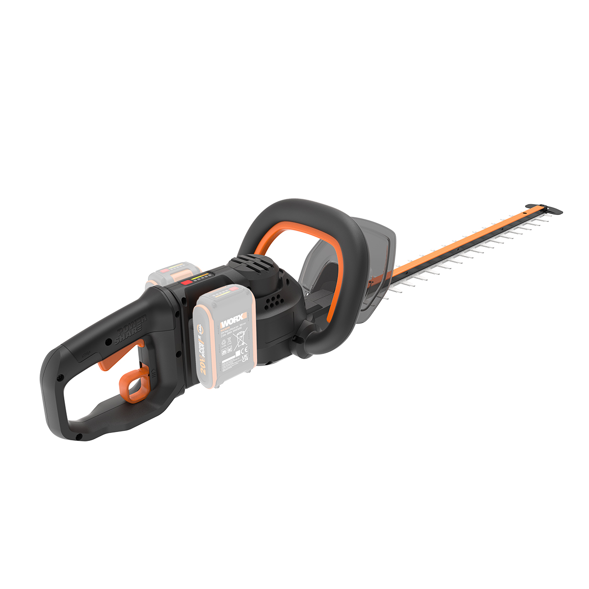 Häcksax Worx WG286E.9 40V Batteridriven