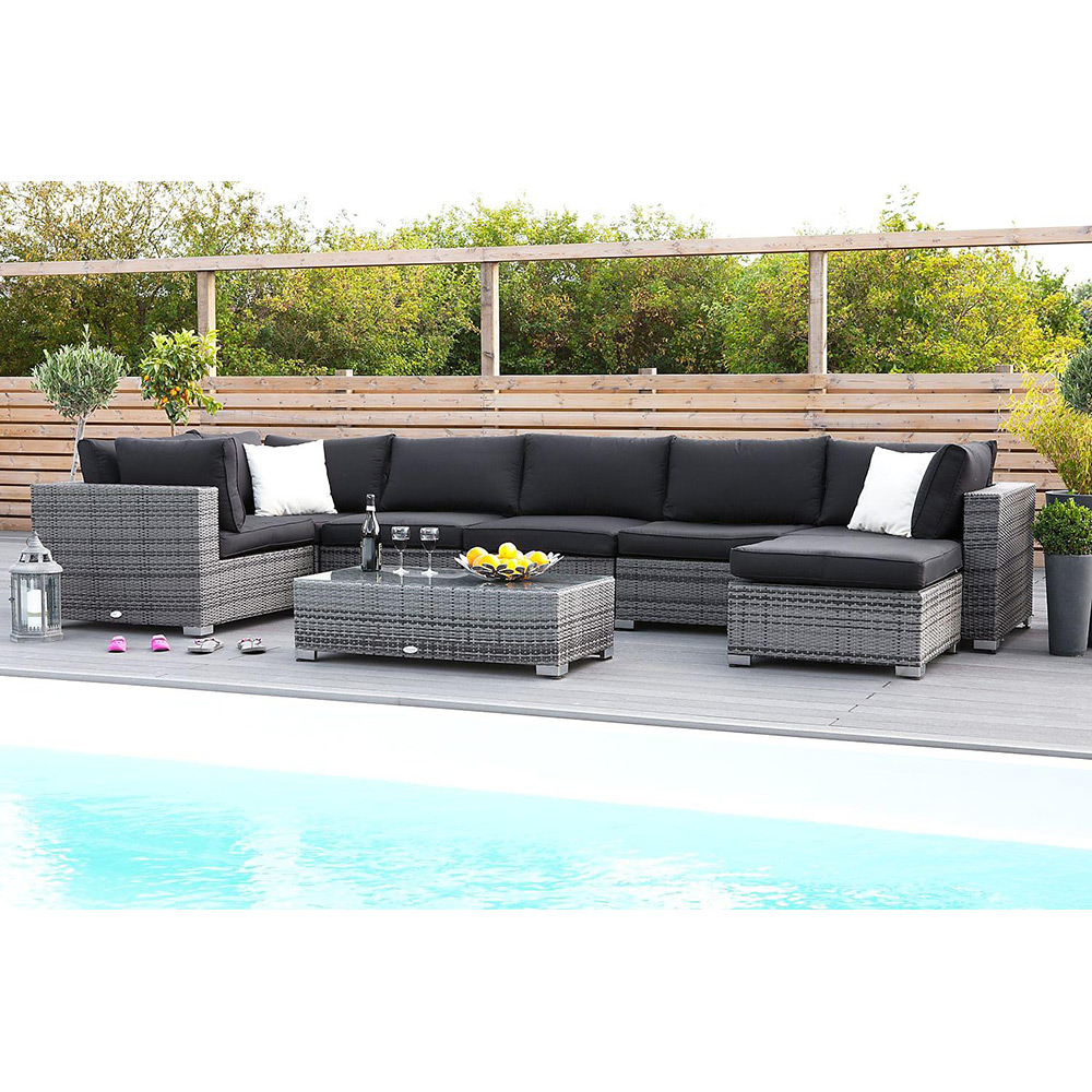Klädsel Comfort Garden till Loungegrupp Roma