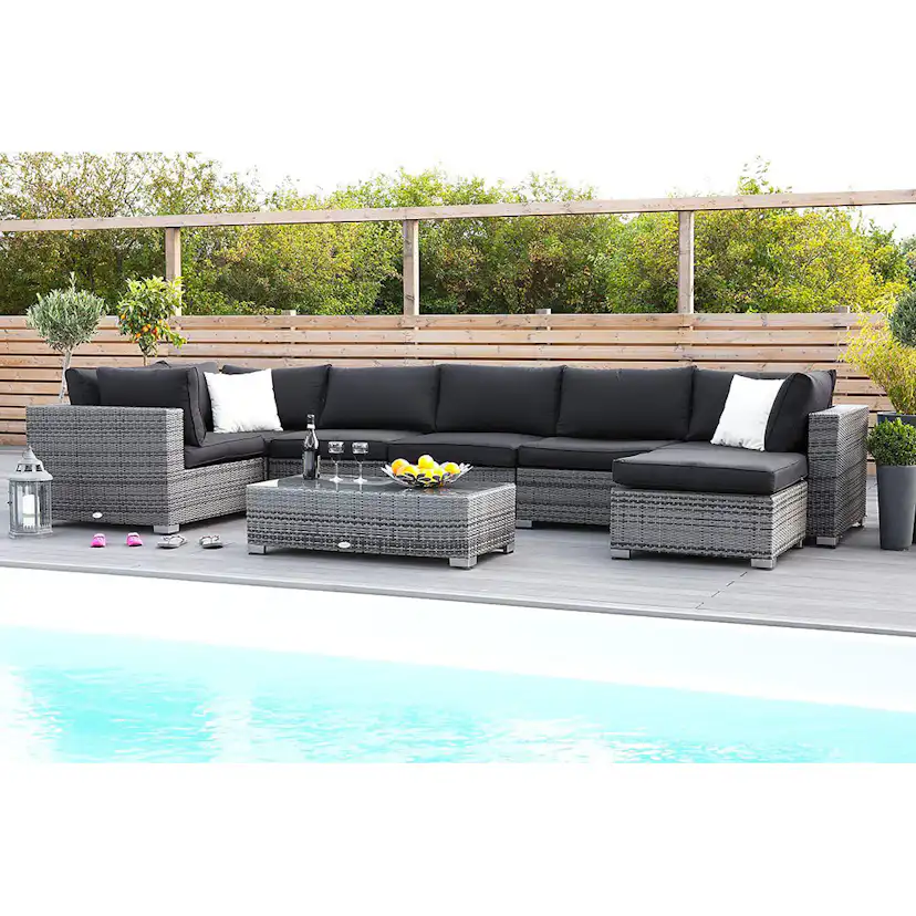 Klädsel Comfort Garden till Loungegrupp Roma