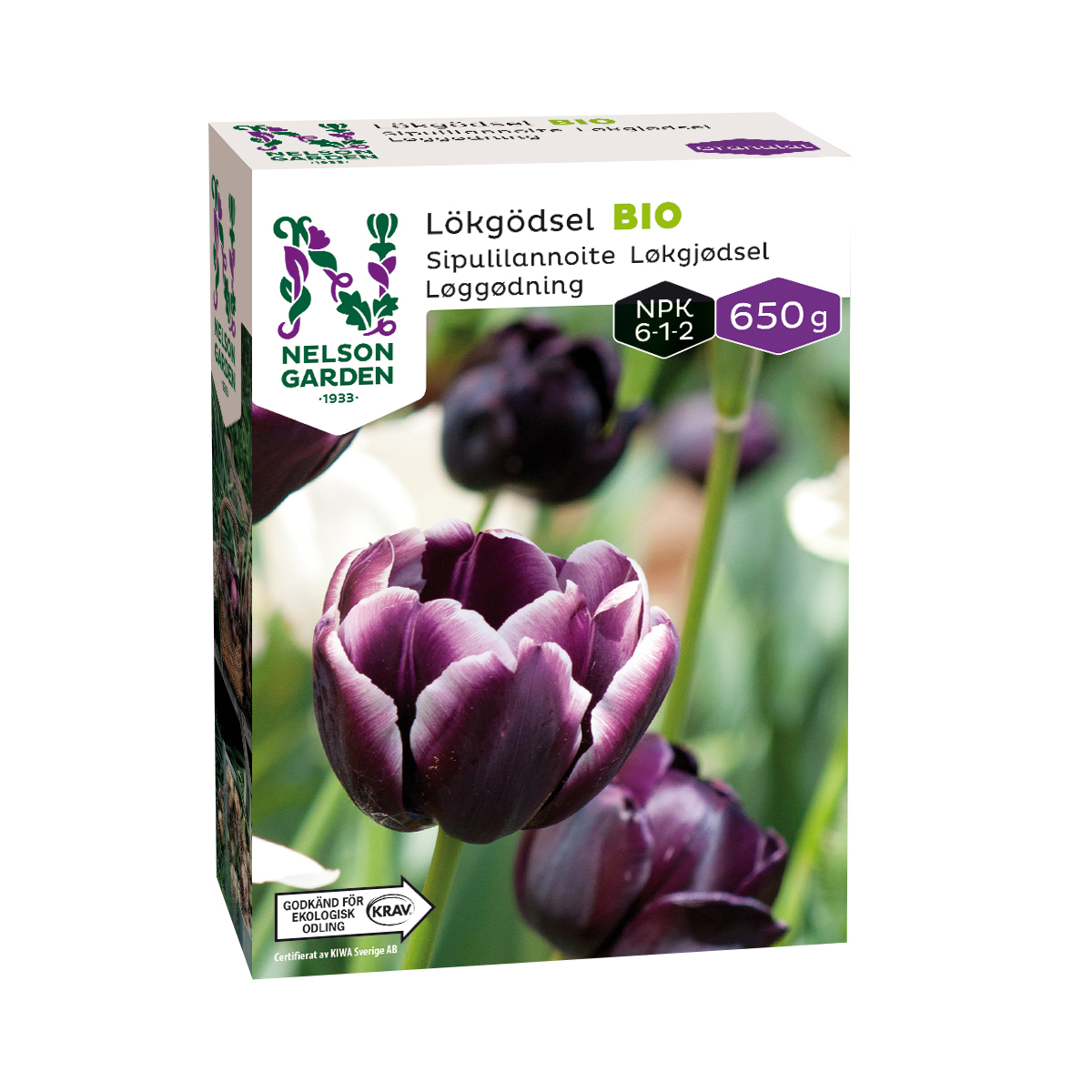 Lökgödsel Nelson Garden BIO 650 g