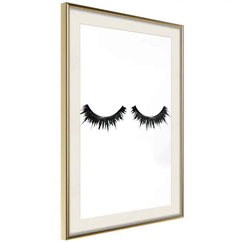 Poster Artgeist Affisch Eyelashes