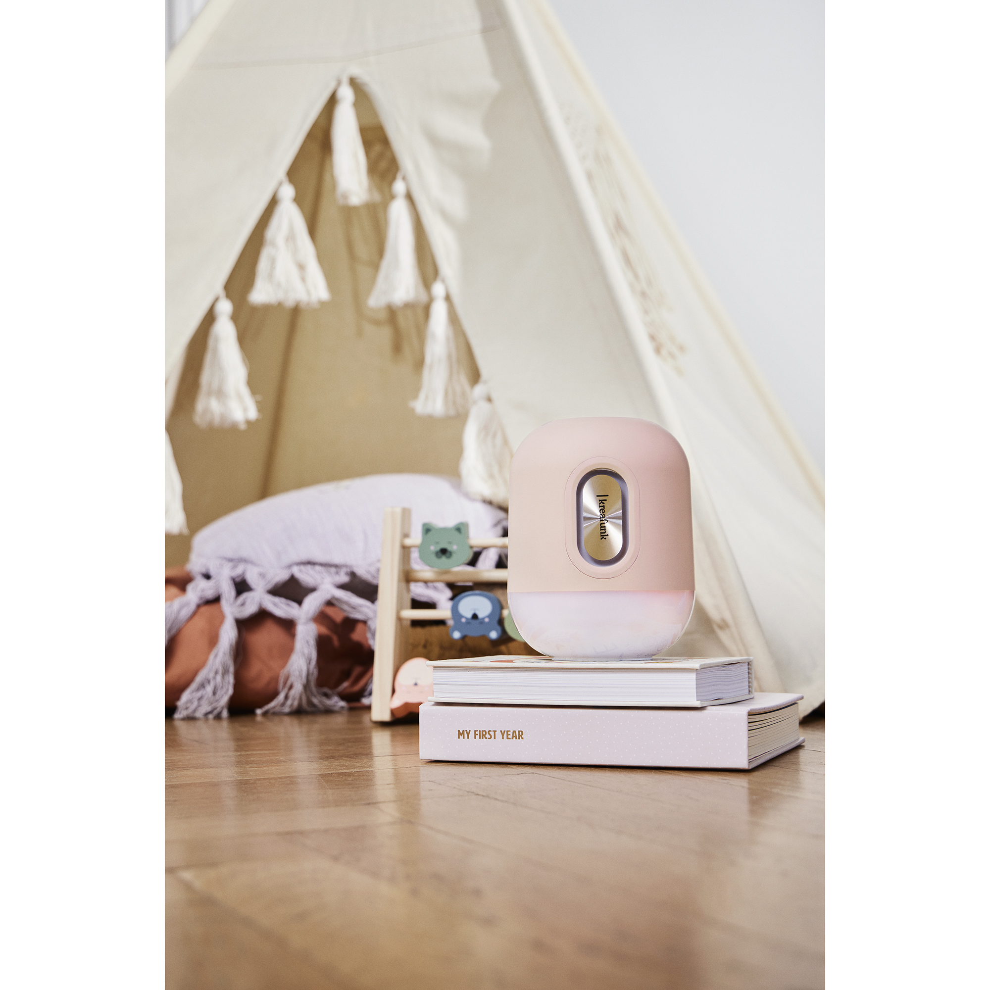 LED-Lampa/Högtalare Kreafunk Glowie Kids