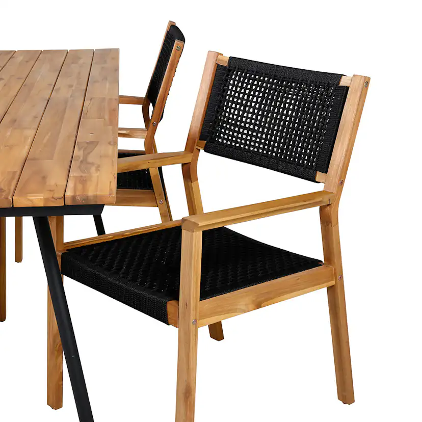 Matgrupp Venture Home Chane med 4 Jimbo Matstolar