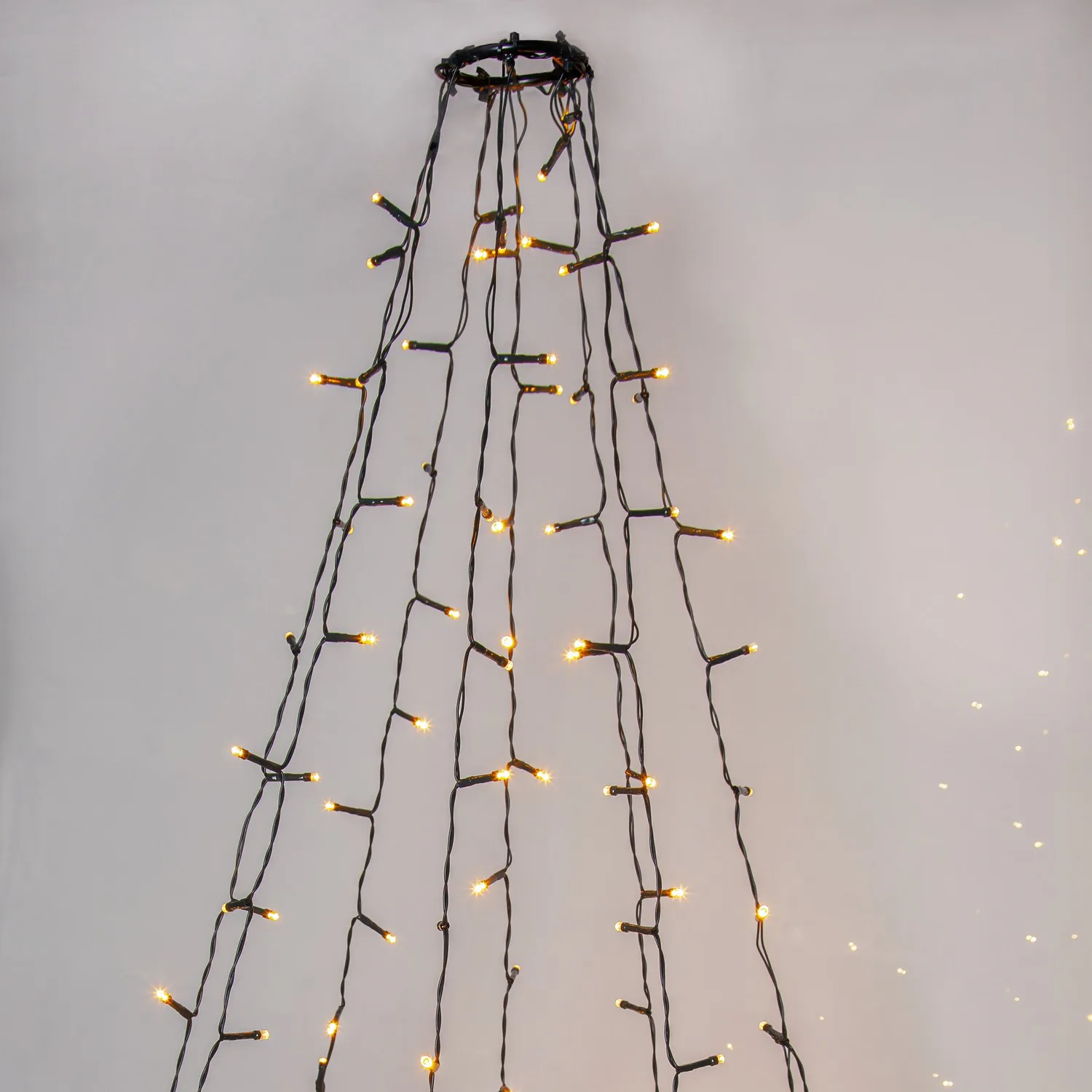 Julgransbelysning Star Trading Golden Varmvit 360L