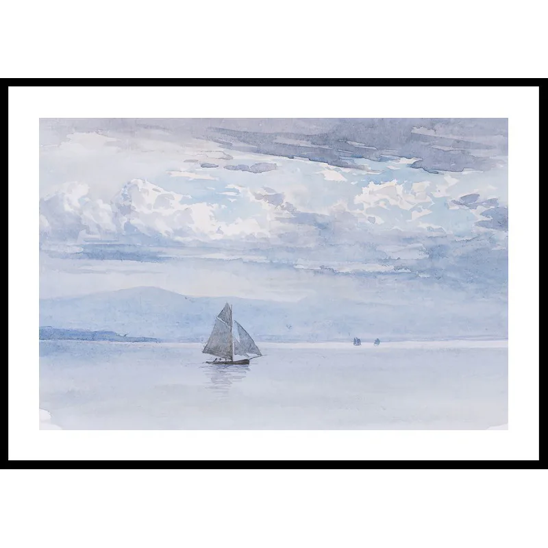 Poster Gallerix Criccieth N Wales By George Elbert Burr