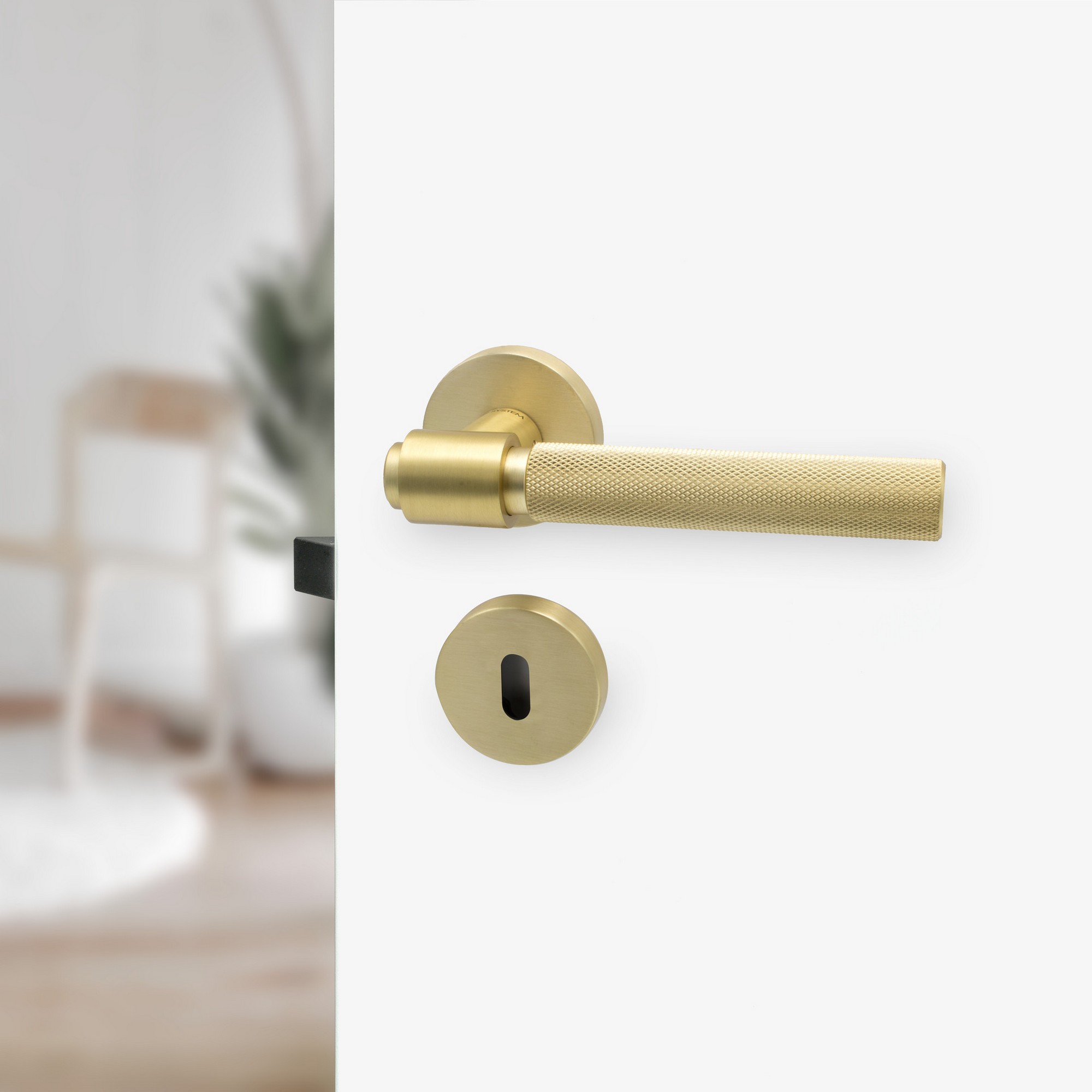 Dörrhandtag Beslag Design Helix 200 Modul Komplett