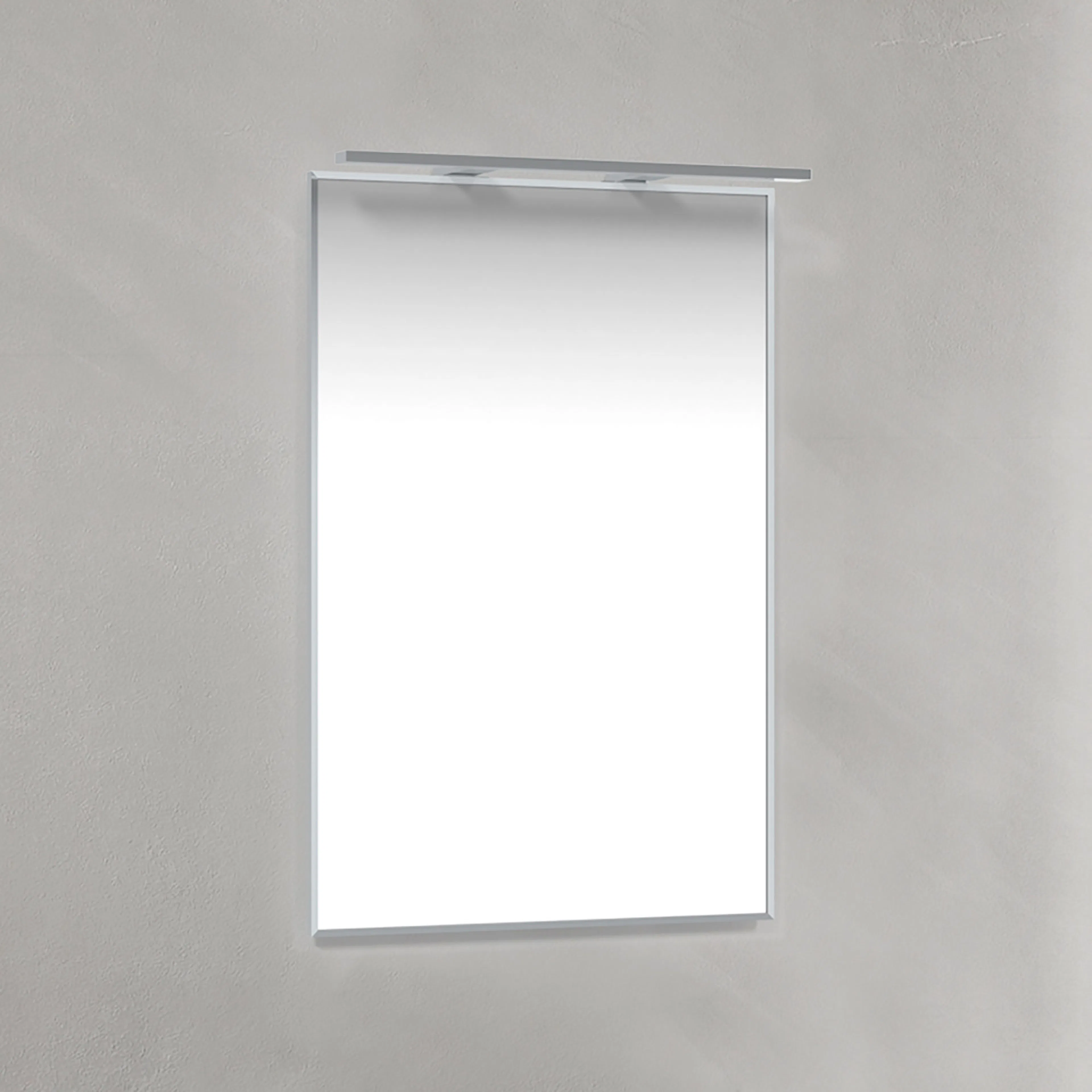 Spegel 45x70  Kr-Ram R-LED Bredd: 450 mm